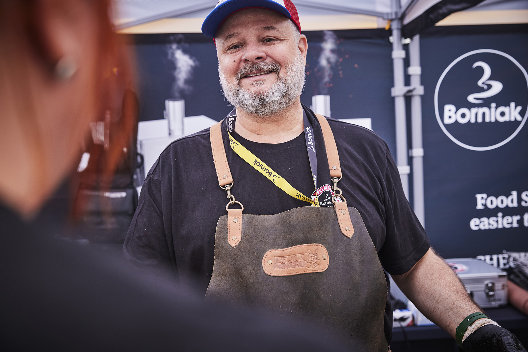Pitmaster Randy at a Borniak event